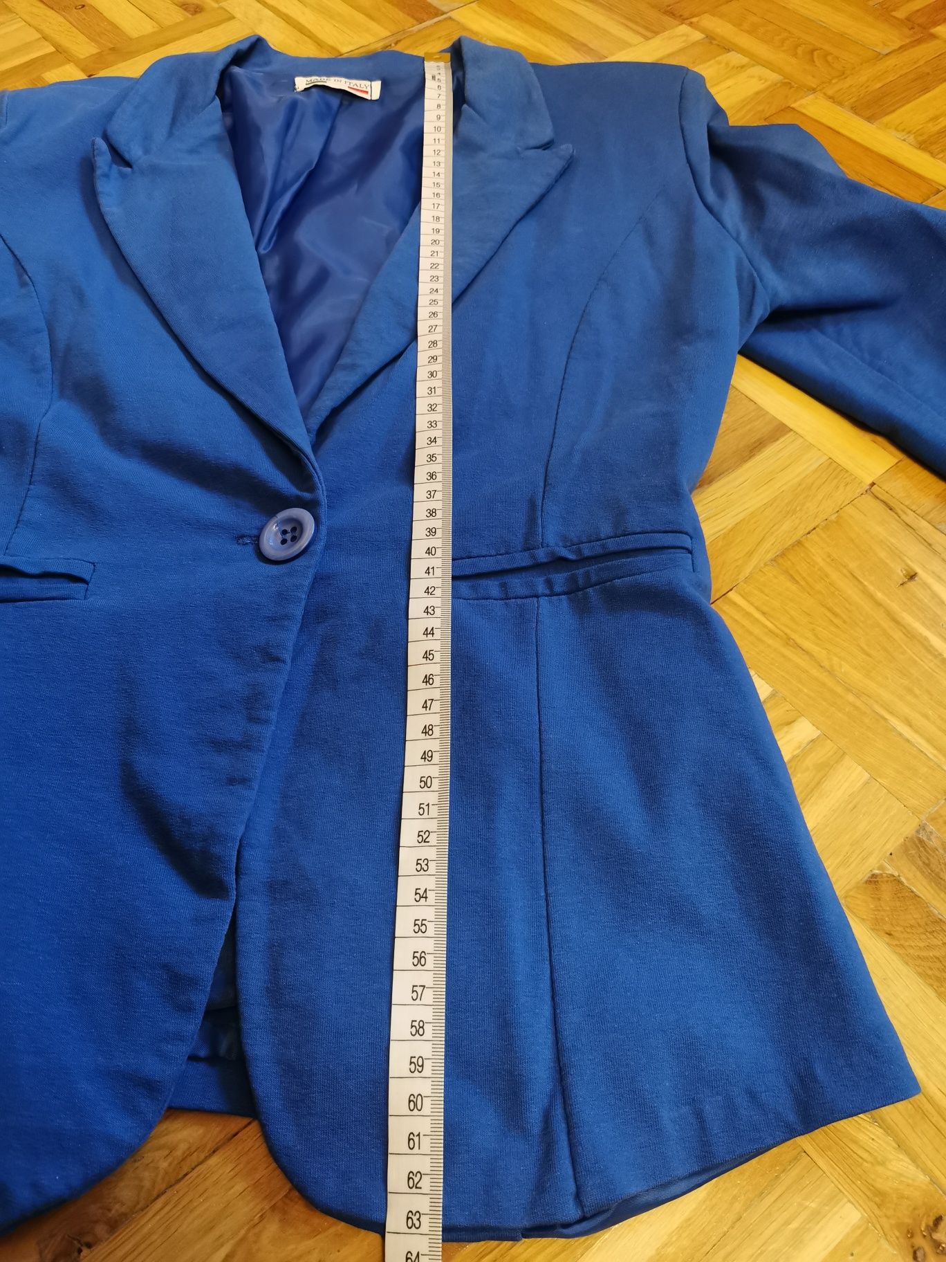 Niebieska damska marynarka rozmiar M/38