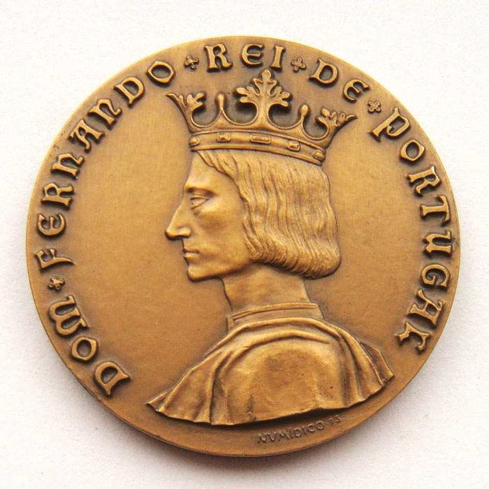 Medalha de Bronze Rei D Fernando Aliança Luso-Britânica por NUMIDICO