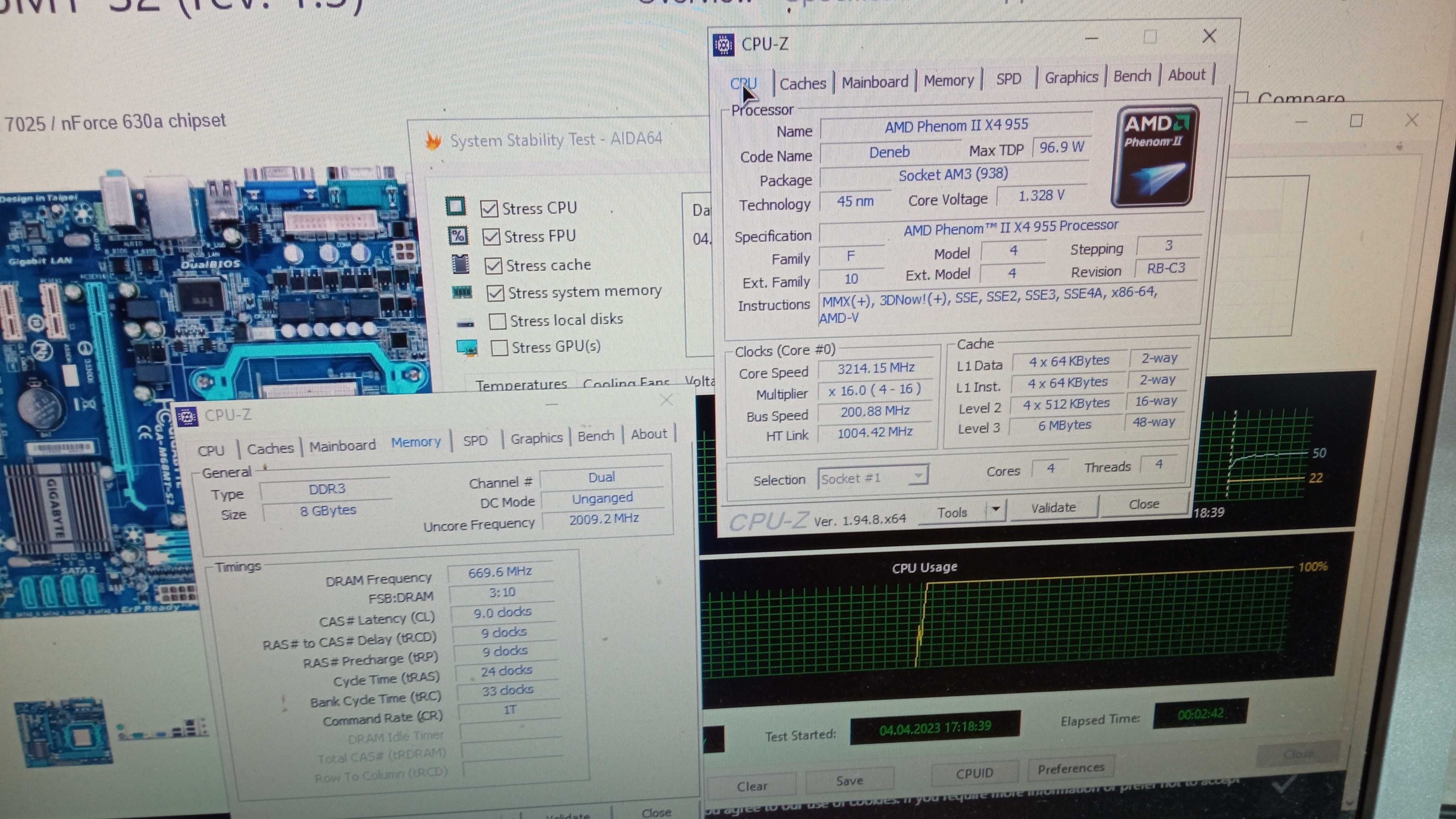 Процессор QuadCore AMD Phenom II X4 955, 3215 MHz , sAM3 125W !