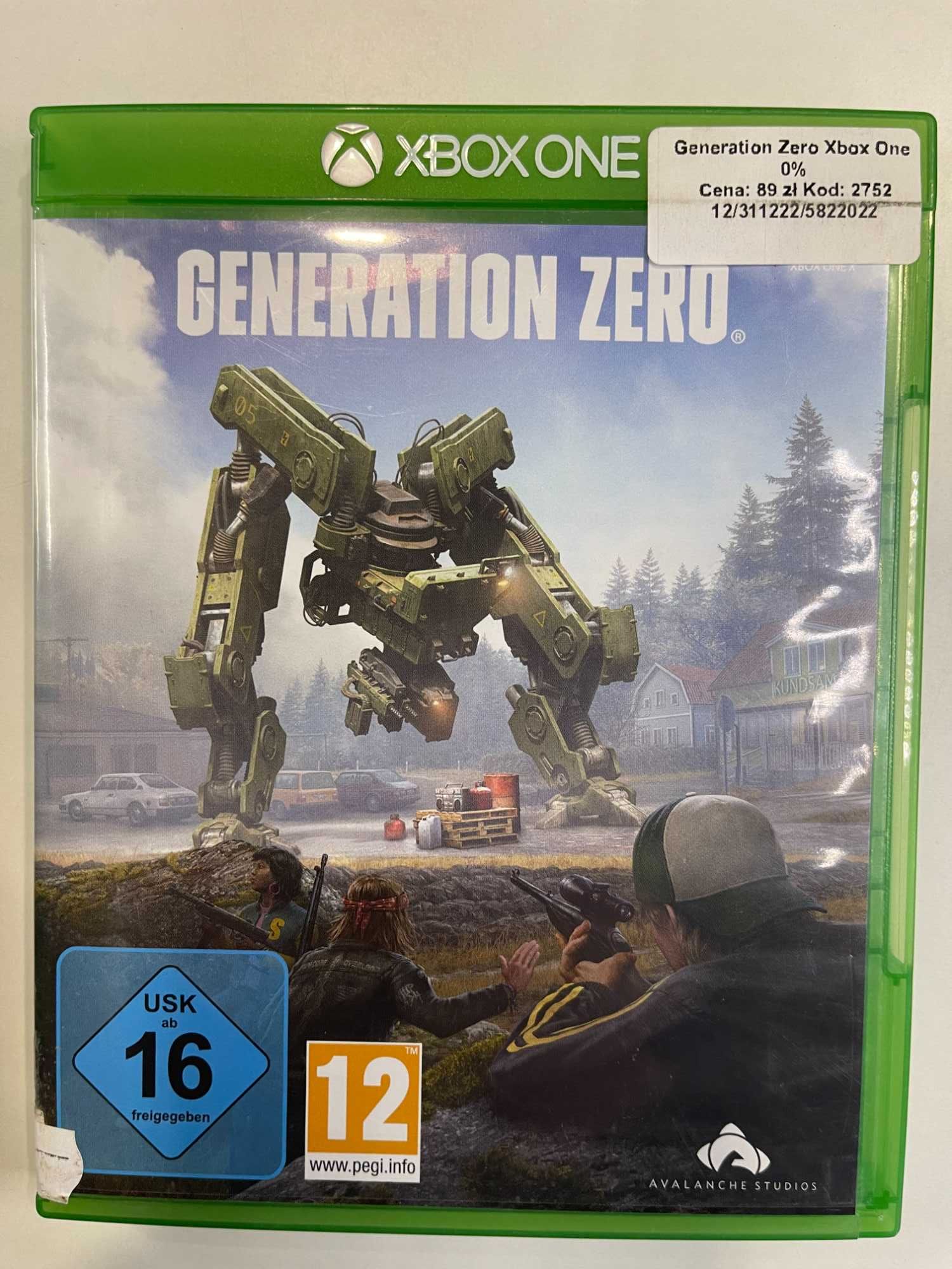 Generation Zero Xbox One