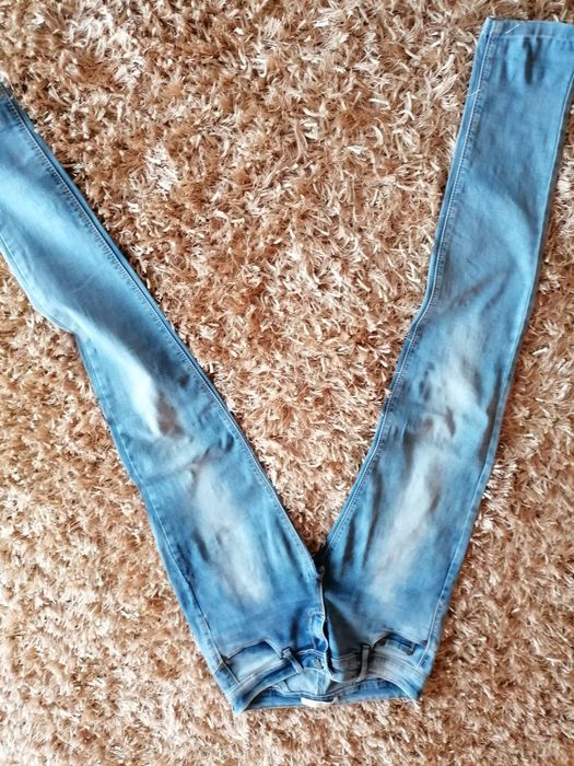 Calças de ganga  elásticas T 38, desde