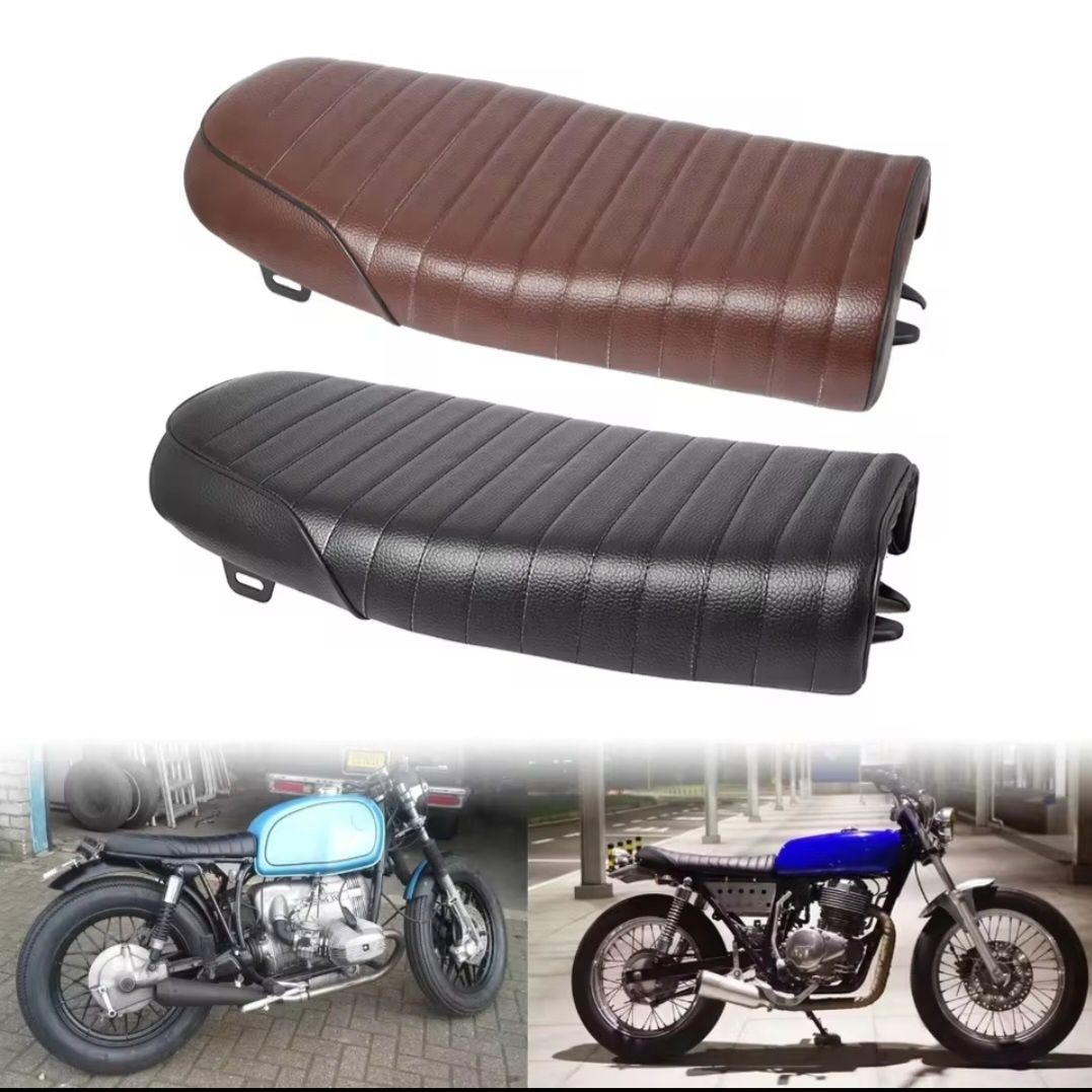 Banco para mota, universal, café racer/scrambler/brat style.