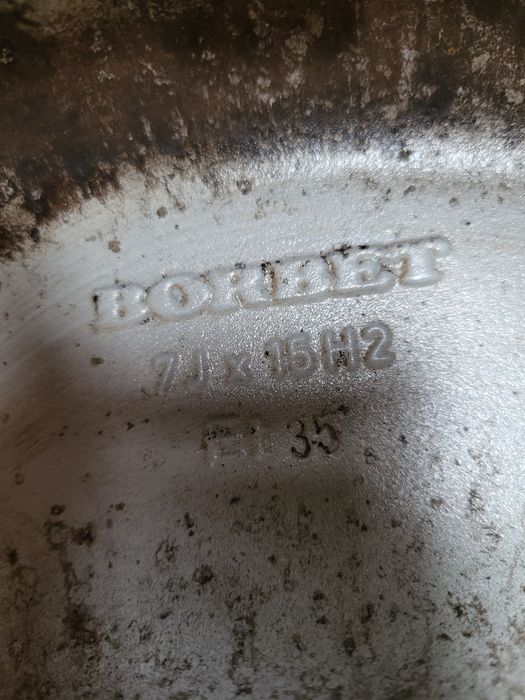 Felgi koła borbet 4x100 r15 7j  vw