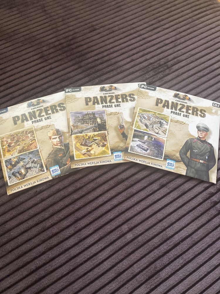 Gra Codename: Panzers Phase One na 3 plytach CD na PC PL