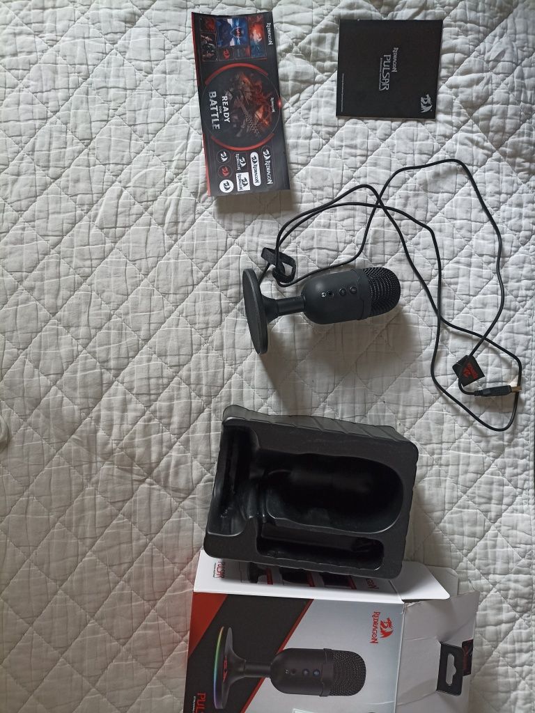 Mikrofon Gamingowy lub do pracy Red dragon Pulsar GM303
