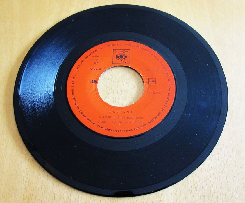 Santana, Single, Edição Portugal