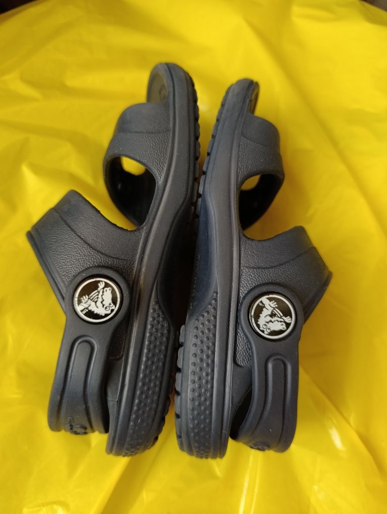 Дитячі крокси Crocs Bayaband Kids Navy C8 C7 22-23