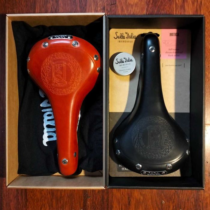 Нове сідло Brooks, Selle Italia.