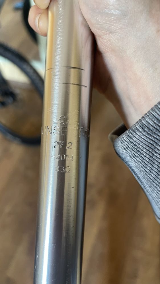 Siodełko Brooks Champion b66 ze sztycą alu 27.2mm