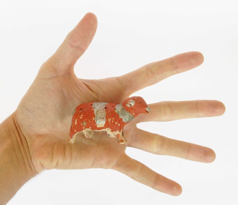 Antigo paliteiro "Ovelha" em terracota