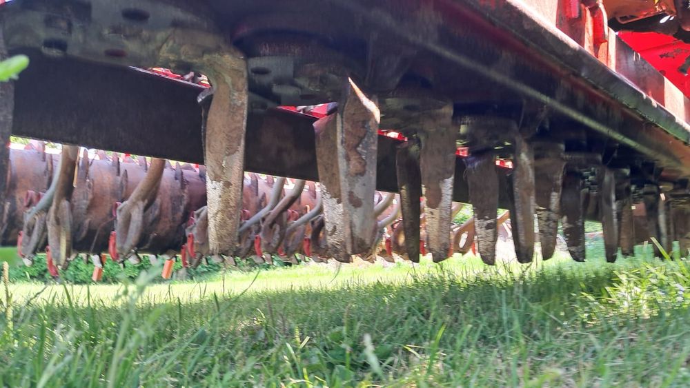 Pług obrotowy hydraulicznie