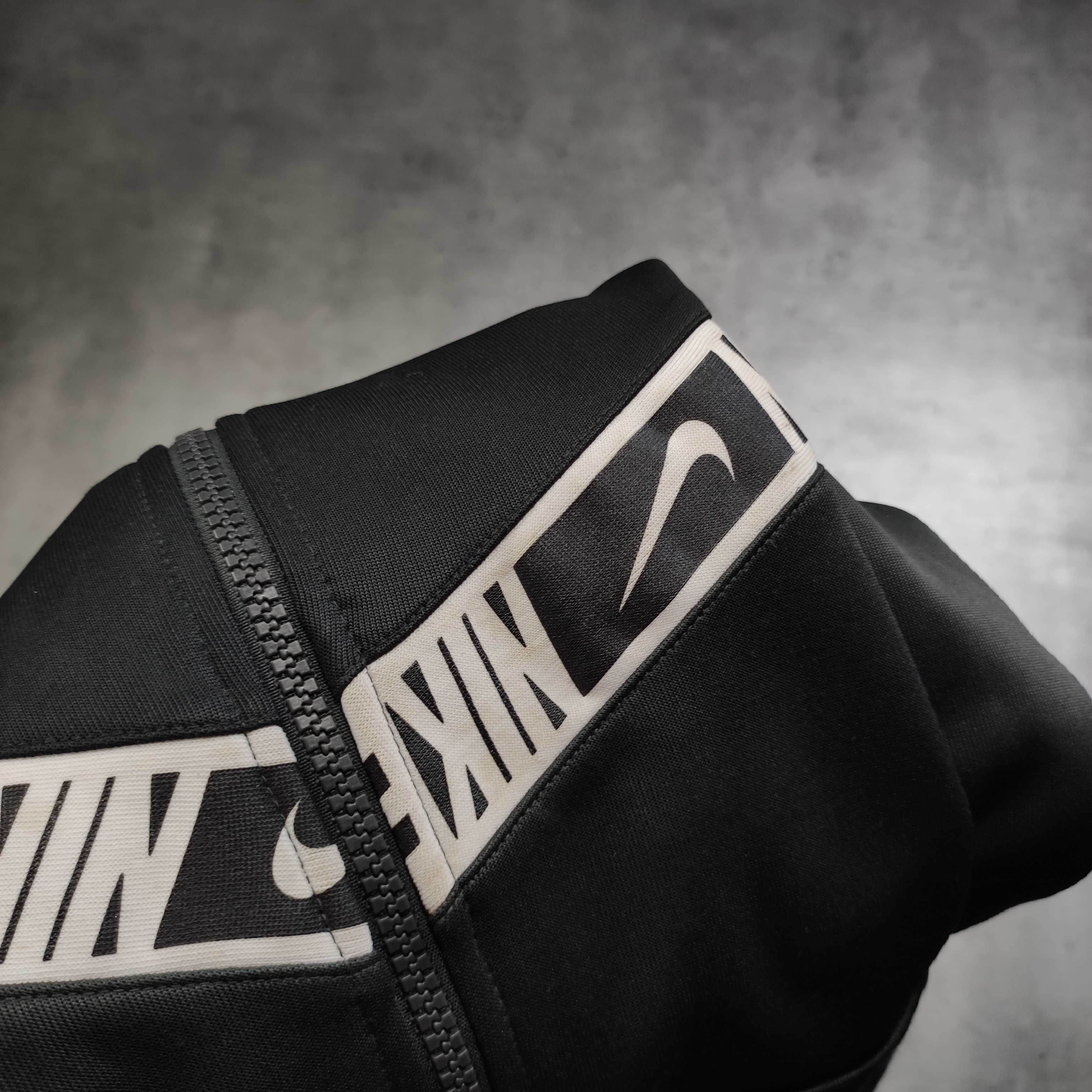 MĘSKA Bluza z Kapturem Rozpinana Nike AIR Lampas Sport Casual Logo