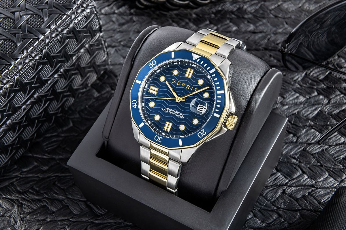 zegarek męski esprit kale es1g367m0095 + box