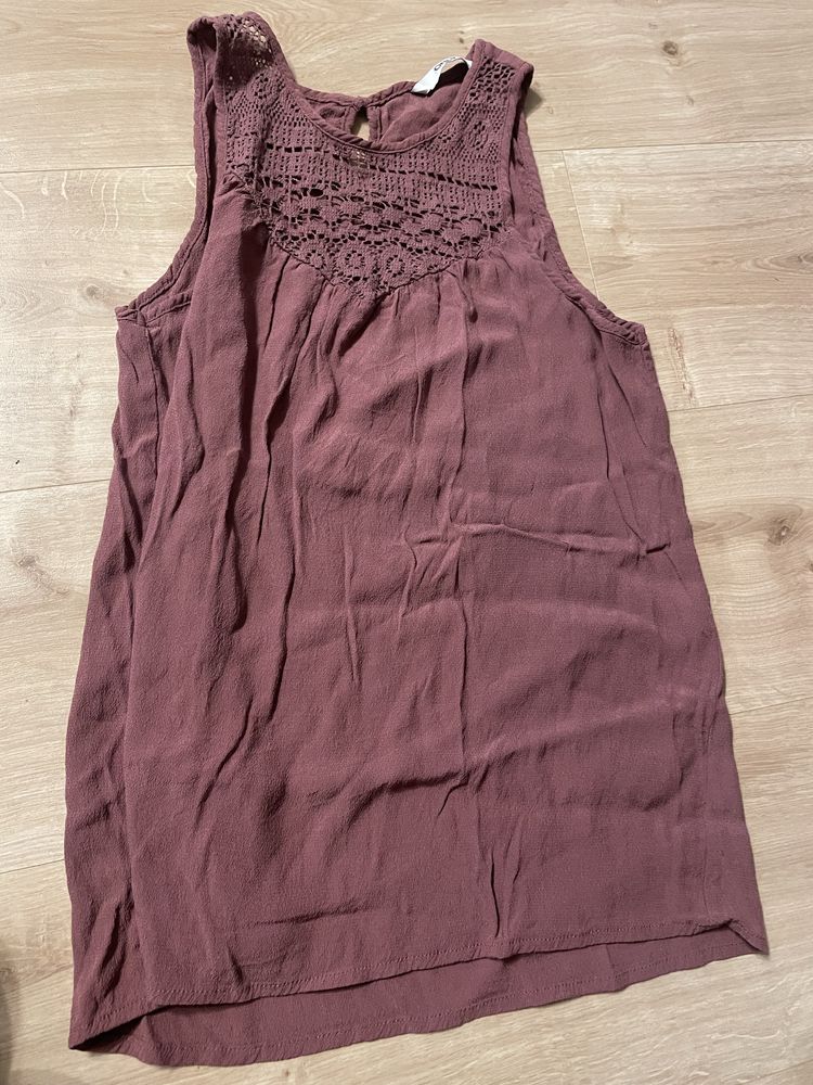 Bluzka only xs ciemny roz