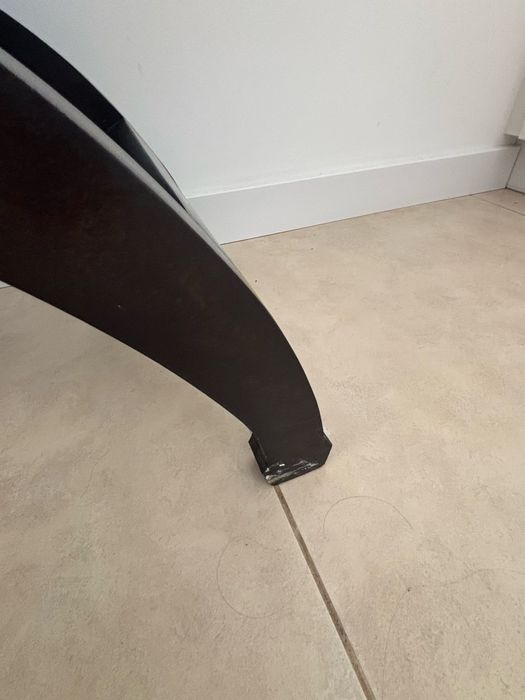 Ławeczka kolonialna siedzisko lite drewno