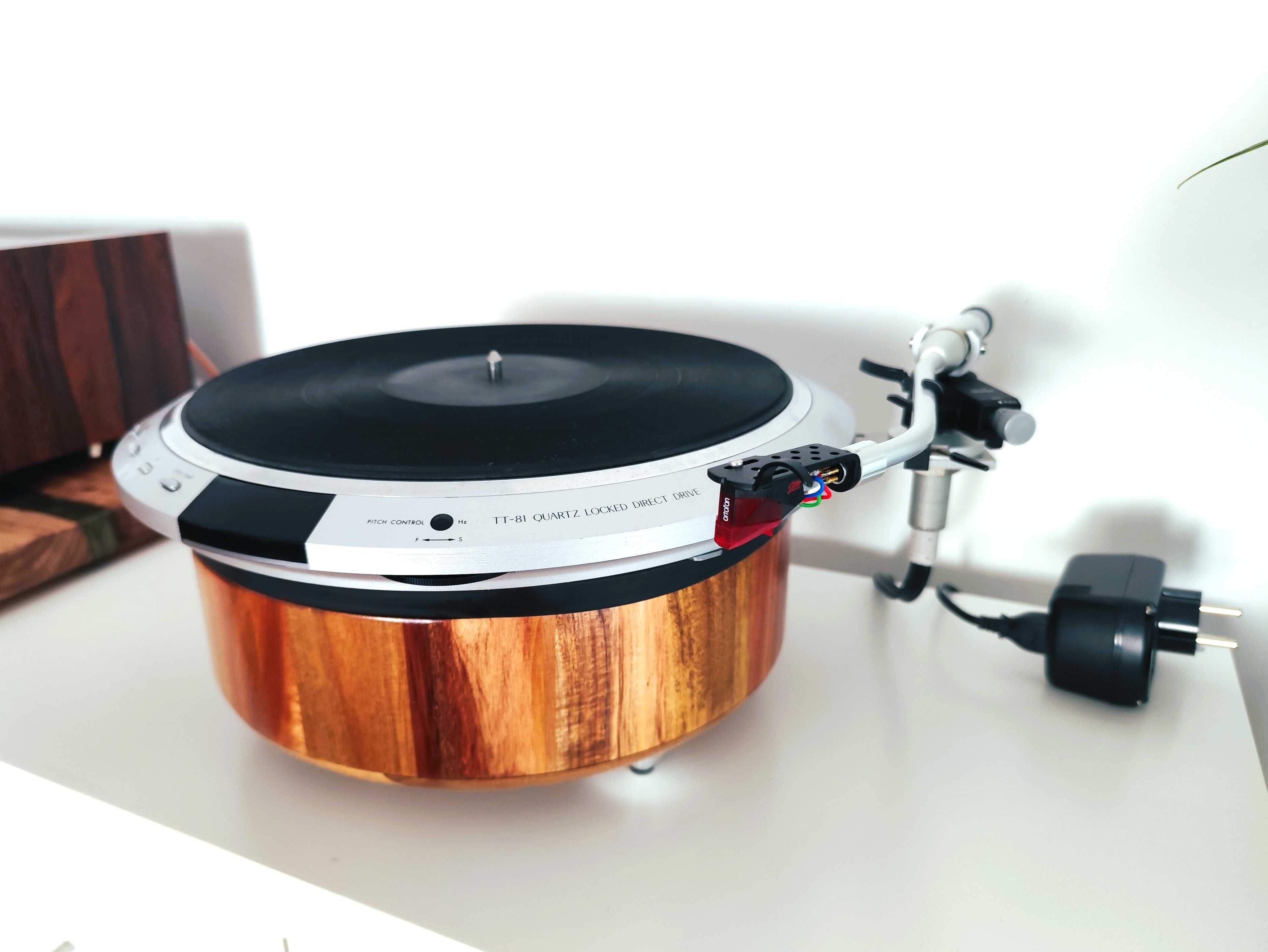 Victor TT-81 Gira-Discos + Braço Denon DA 307 + Ortofon 2M Red