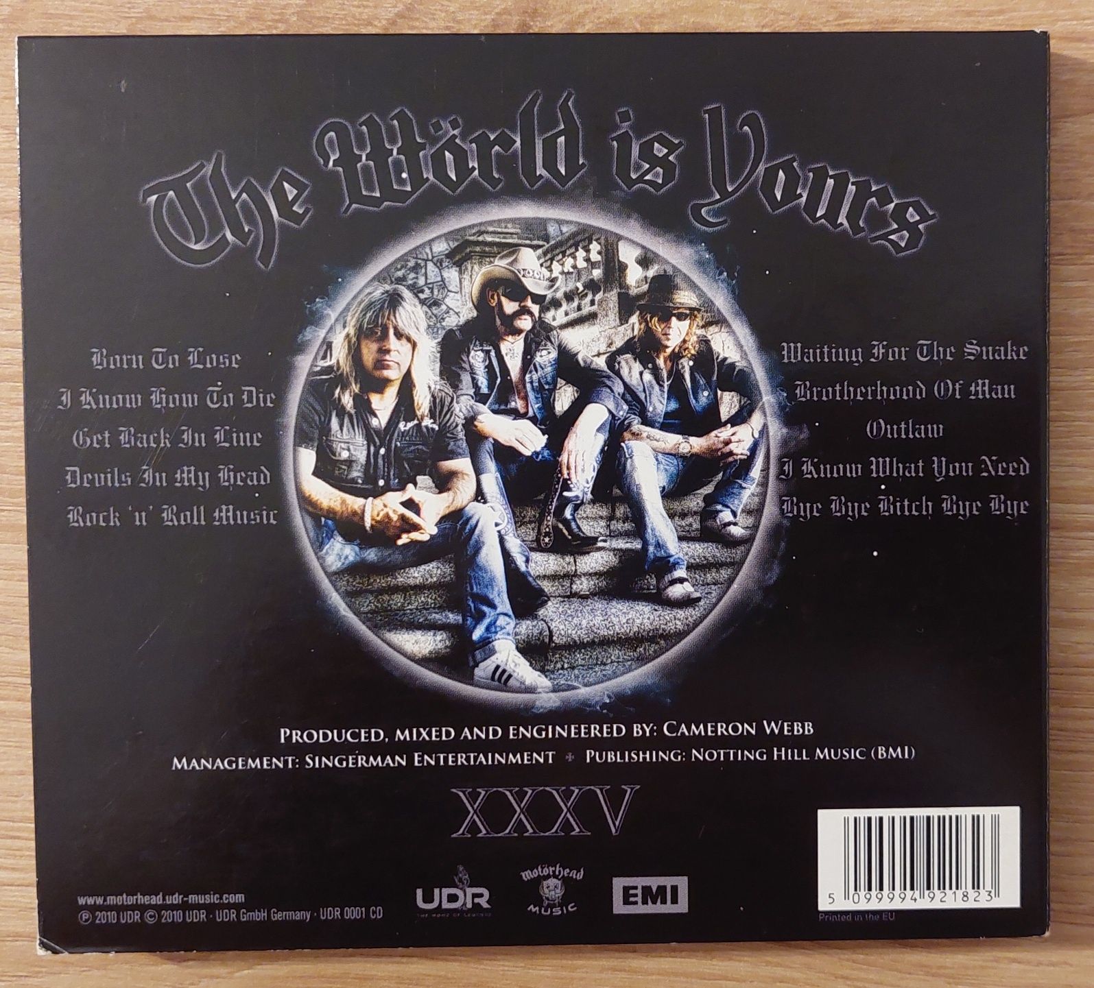 MOTÖRHEAD The World Is Yours CD black sabbath slayer metallica
