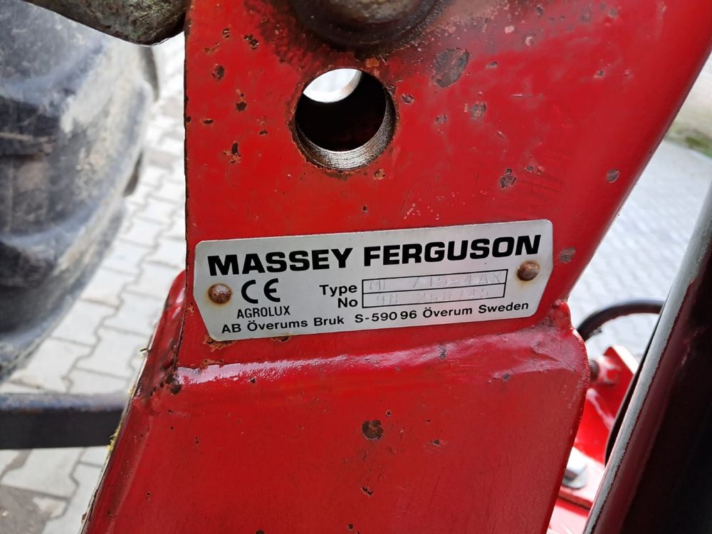 Pług obrotowy Overum Massey Ferguson 4 skibowy