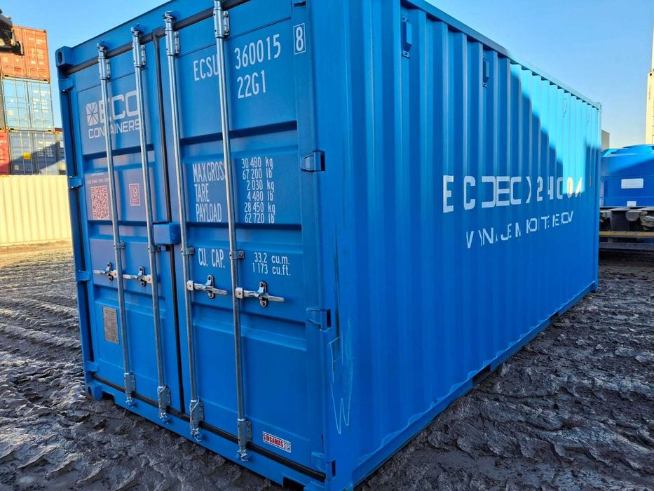 Kontener morski magazynowy na najem wynajem 20 DC DV budowalny