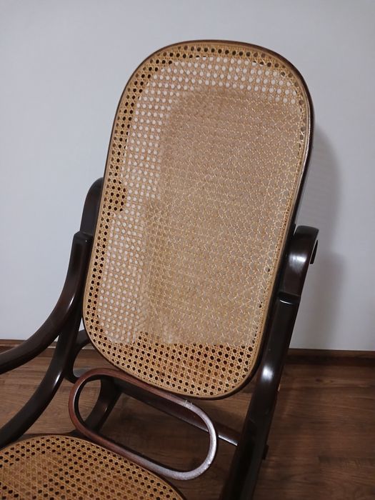 Кресло качалка деревяное итальянское