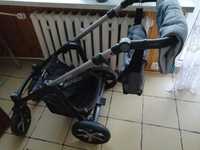 Wózek baby design husky używany 3w1