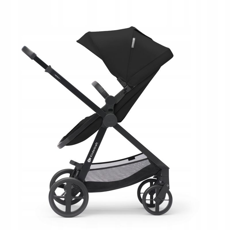 Wózek wielofunkcyjny 3w1 Kinderkraft Newly black