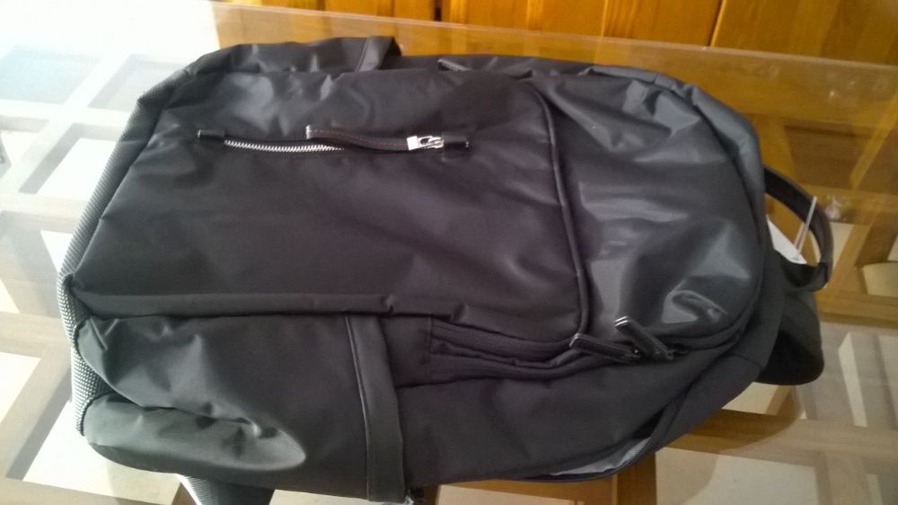 mochila, nova, marca pack it, cor preta, com etiqueta