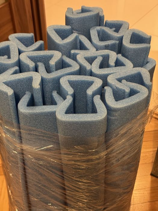 Panele pianki profil piankowy ochronny do mebli paczek