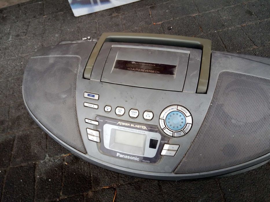 Wieża Sony z głośnikami Cd kaseta radio Sh-Eh560 technics