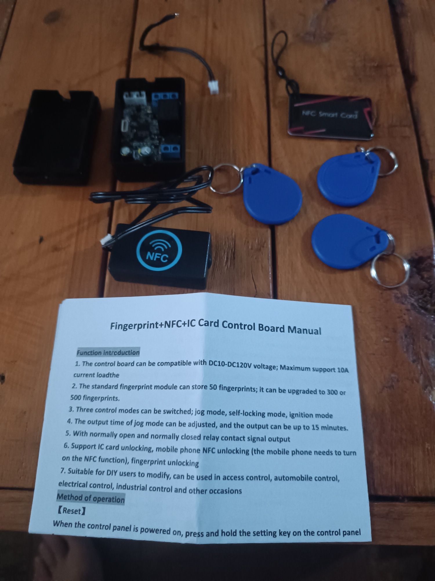 Módulo de controle NFC