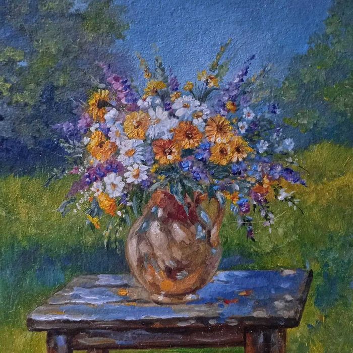 Миниатюра "Полевые цветы"