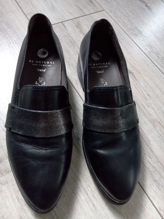 Buty, półbuty, mokasyny damskie. Skóra naturalna. 39/40