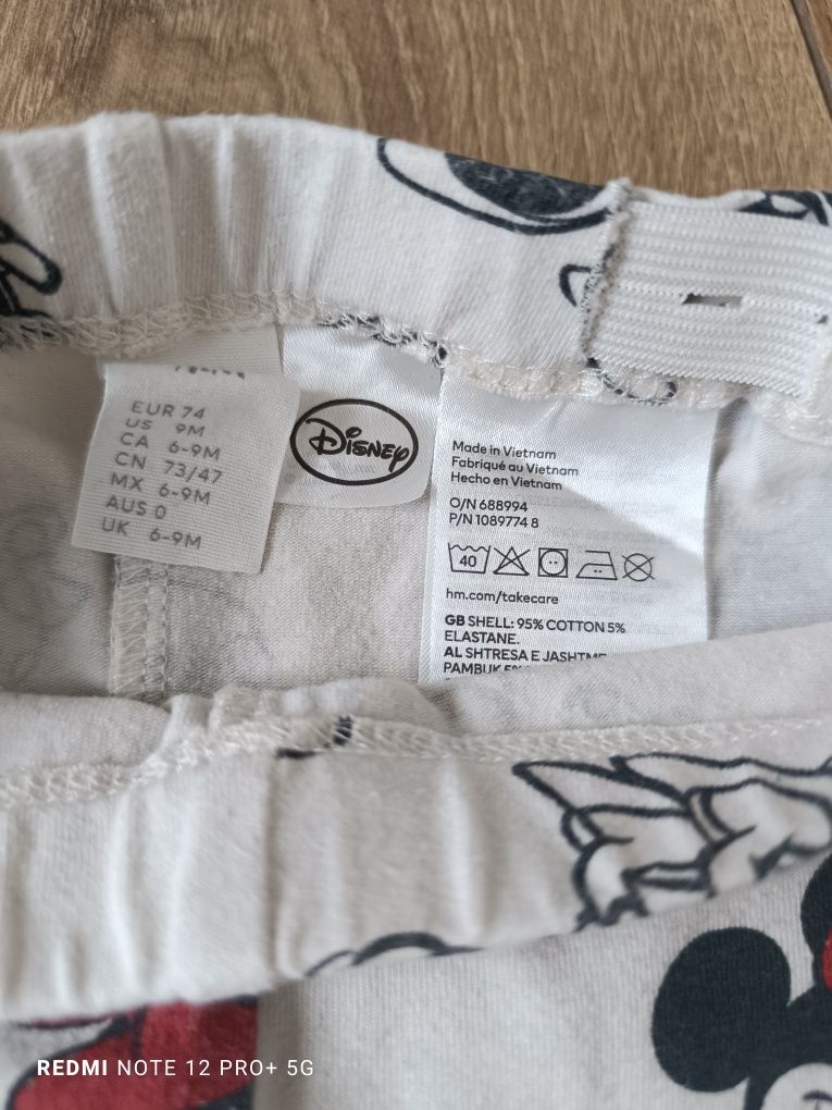 Bluza+leginsy, komplet bawełniany H&M
