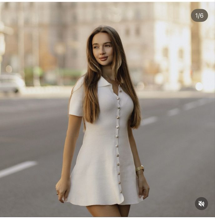 Вʼязана сукня нарядна сукня zara