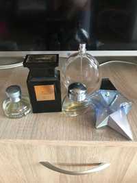 Flakony po perfumach - puste Calvin Klein, Tom Fort, Burbery, Angel