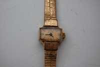 Stary, mały, damski zegarek niemiecki, GUB Glashutte. 16 x 10 mm.