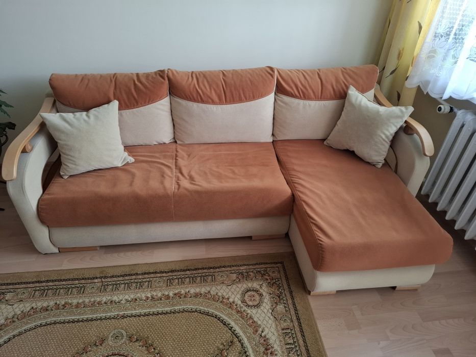 Narożnik z funkcją spania