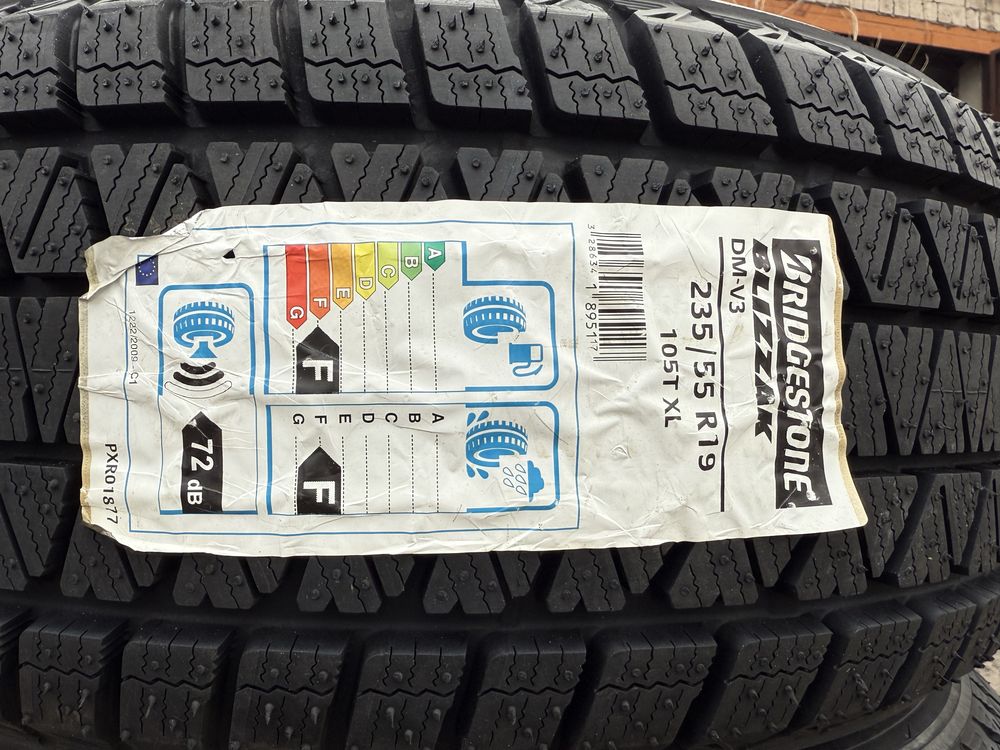 235/55 r19 Bridgestone Blizzak DM-V3 Резина зимняя НОВАЯ Japan