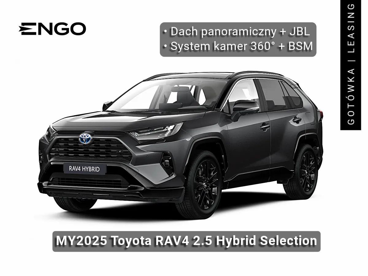 Toyota RAV4 2.5 Hybrid Dynamic Force 218 KM 4X2 Selection + Skyview + JBL