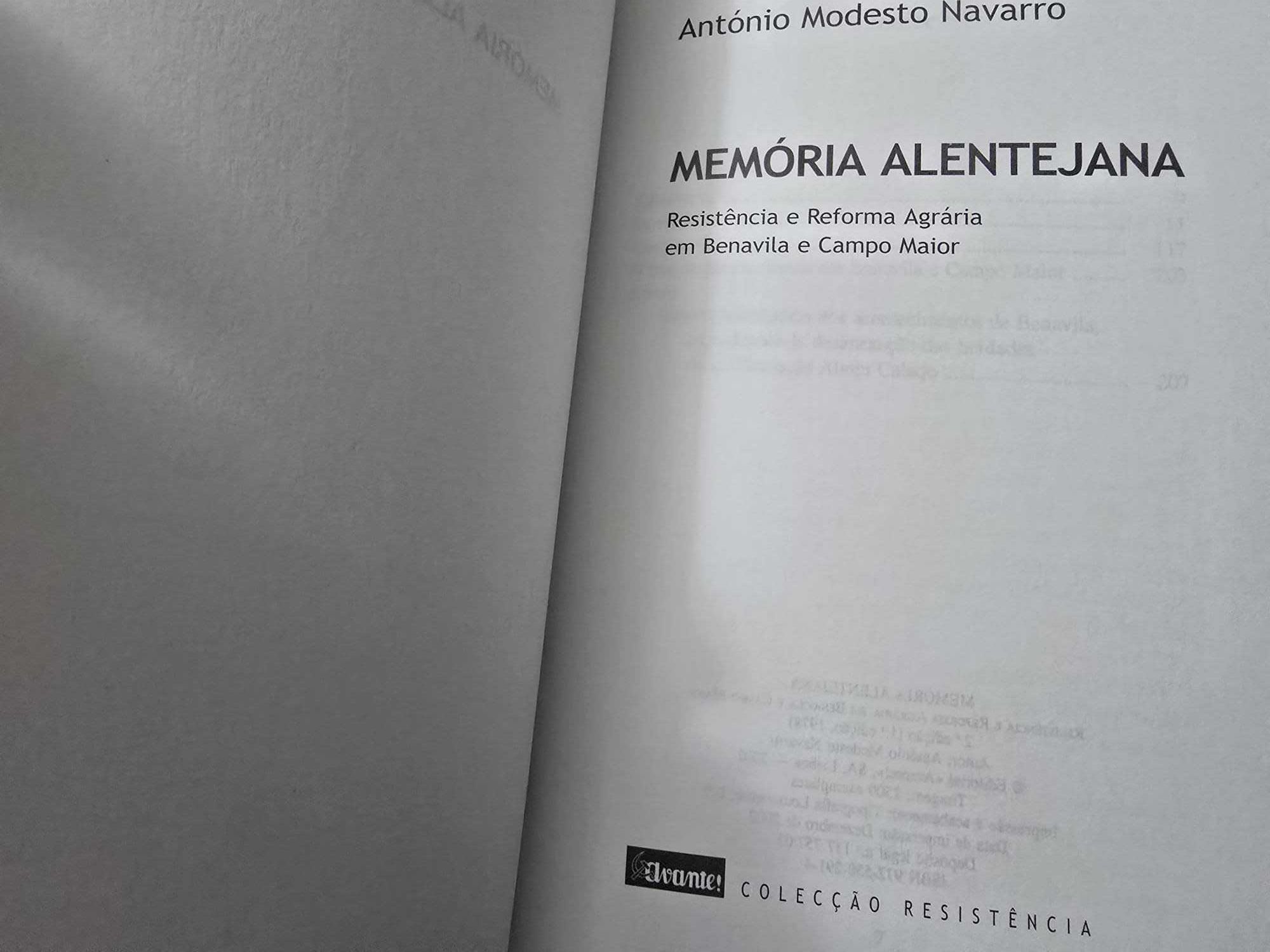 Memória Alentejana - António Modesto Navarro