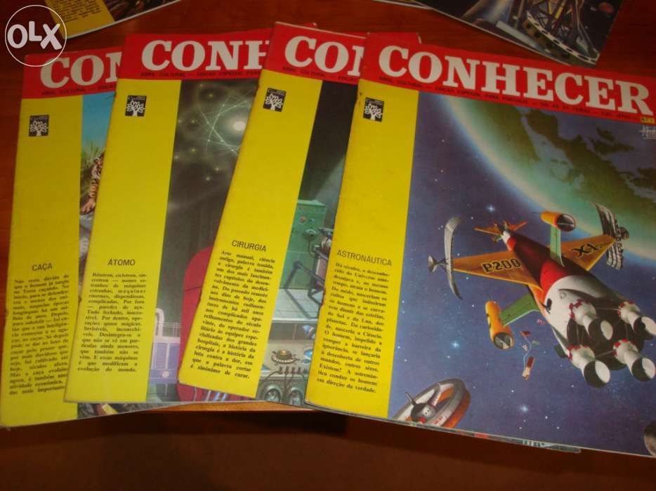 Coleção Revista de 1966 "conhecer"