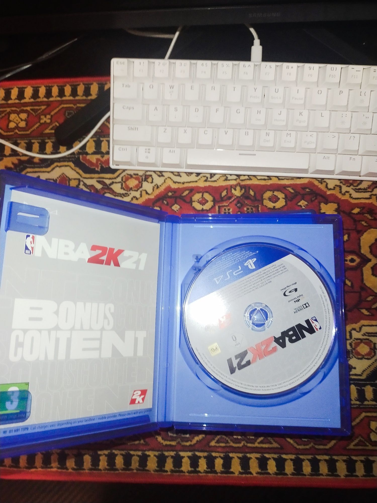 NBA 2K21 na PS4 .