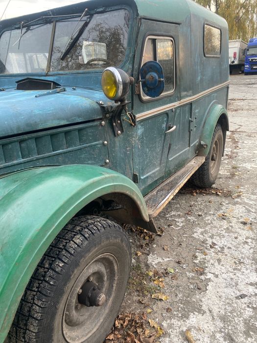 ГАЗ 69 на уаз мостах