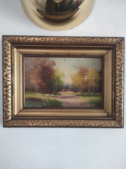 Pintura Óleo sobre Tela M. Douven (Sec.XX)