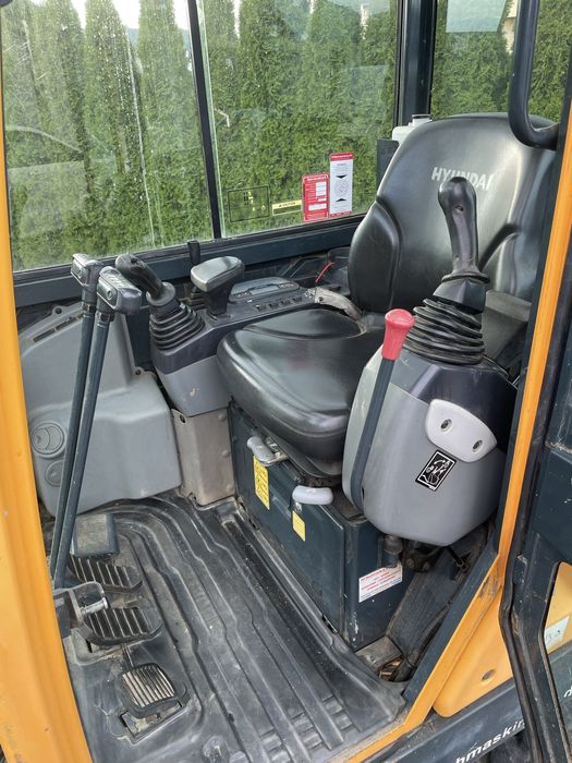 Minikoparka Hyundai Robex 18-9 rok 2018 2 tony Jcb Kubota Bobcat Volvo