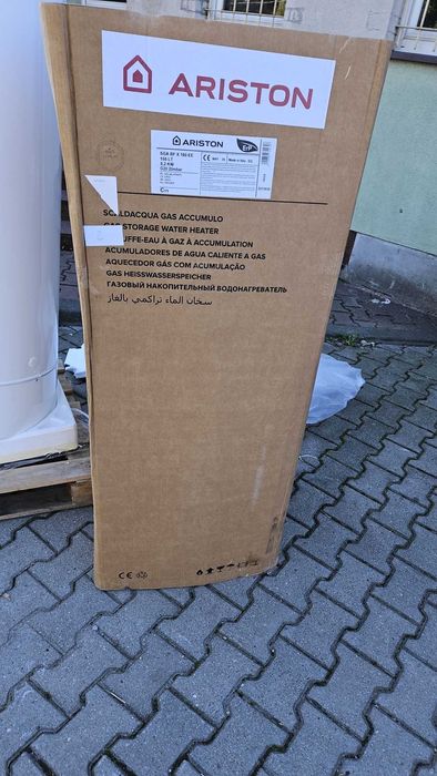 Bojler gazowy Podgrzewacz wody Ariston  bojler SGA BF X 160l  EE, nowy