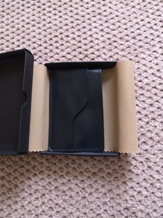 Etui do kart płatniczych. Skóra  naturalna.