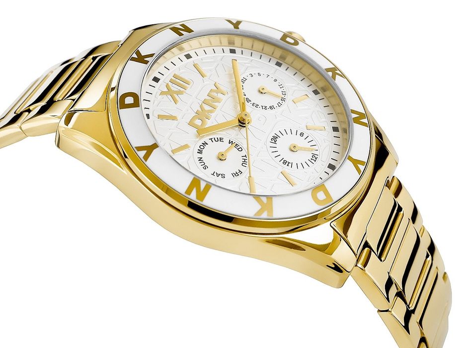 zegarek damski dkny chambers multi sport dk1l073m0025 + box