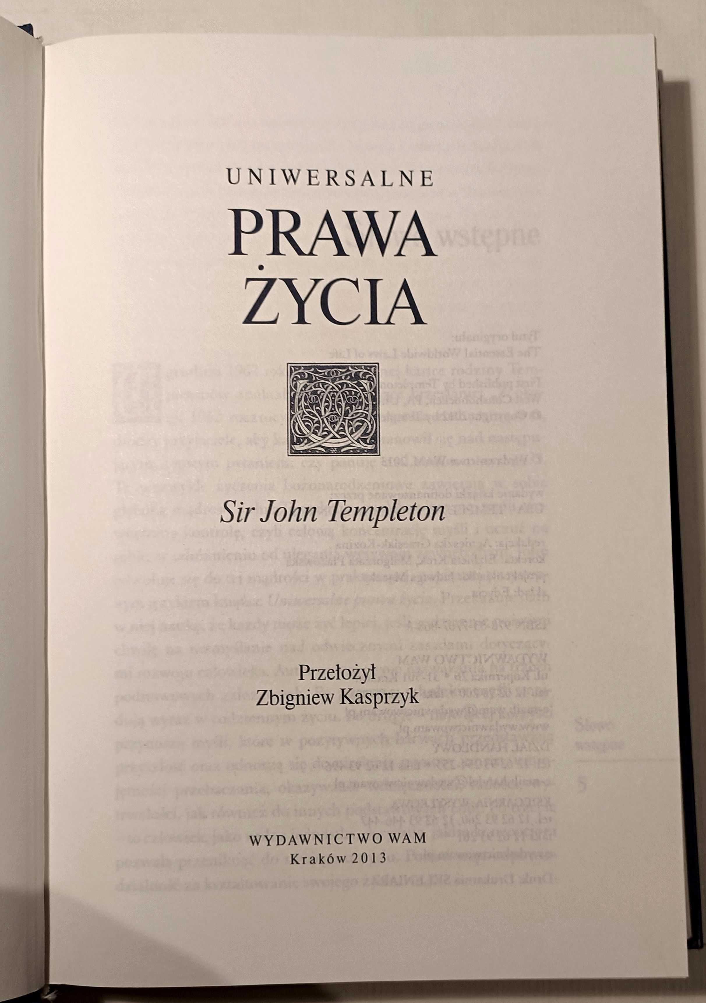 Uniwersalne prawa życia - Sir John Tepleton