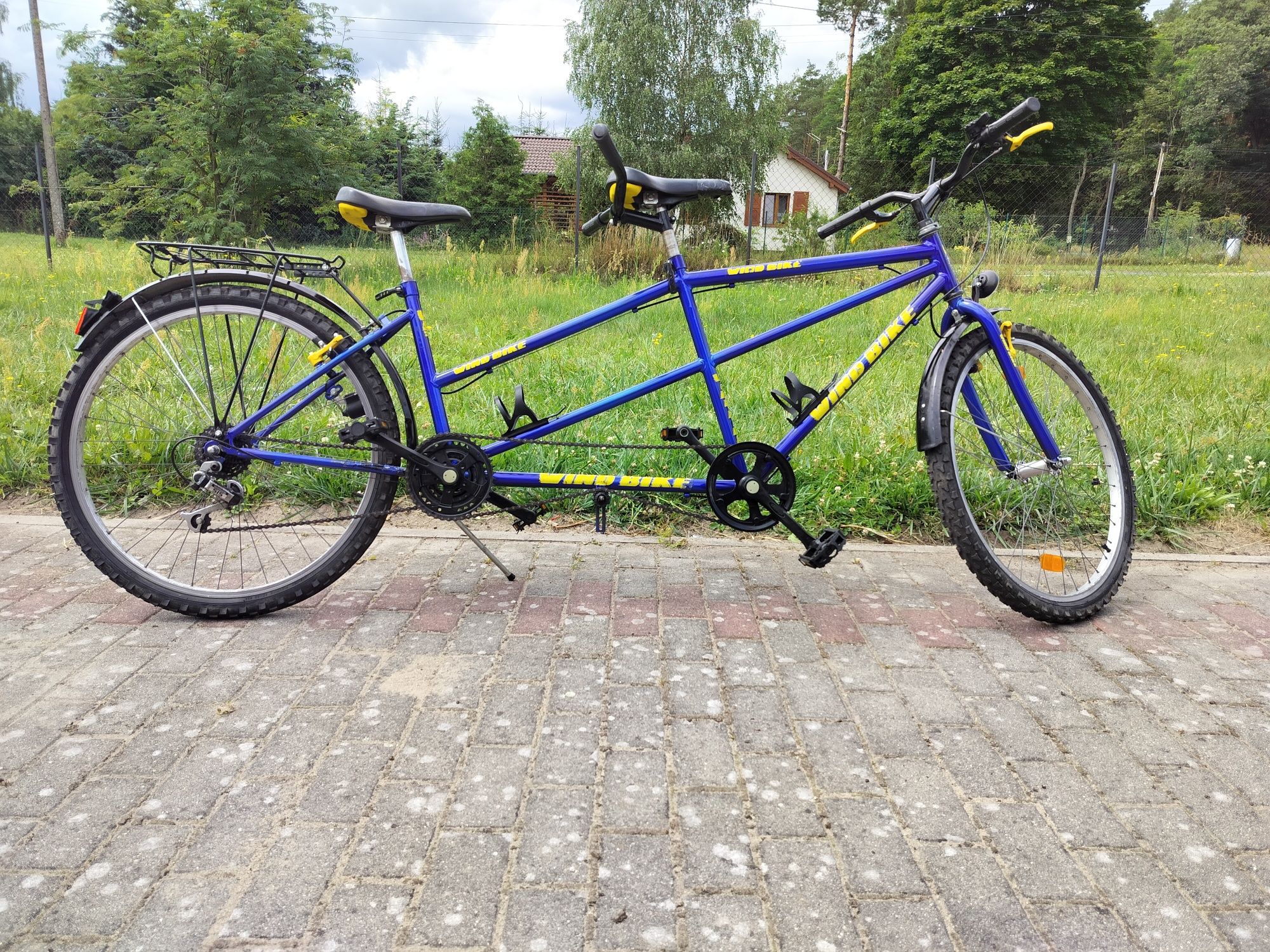 Rower tandem na kołach 26'
